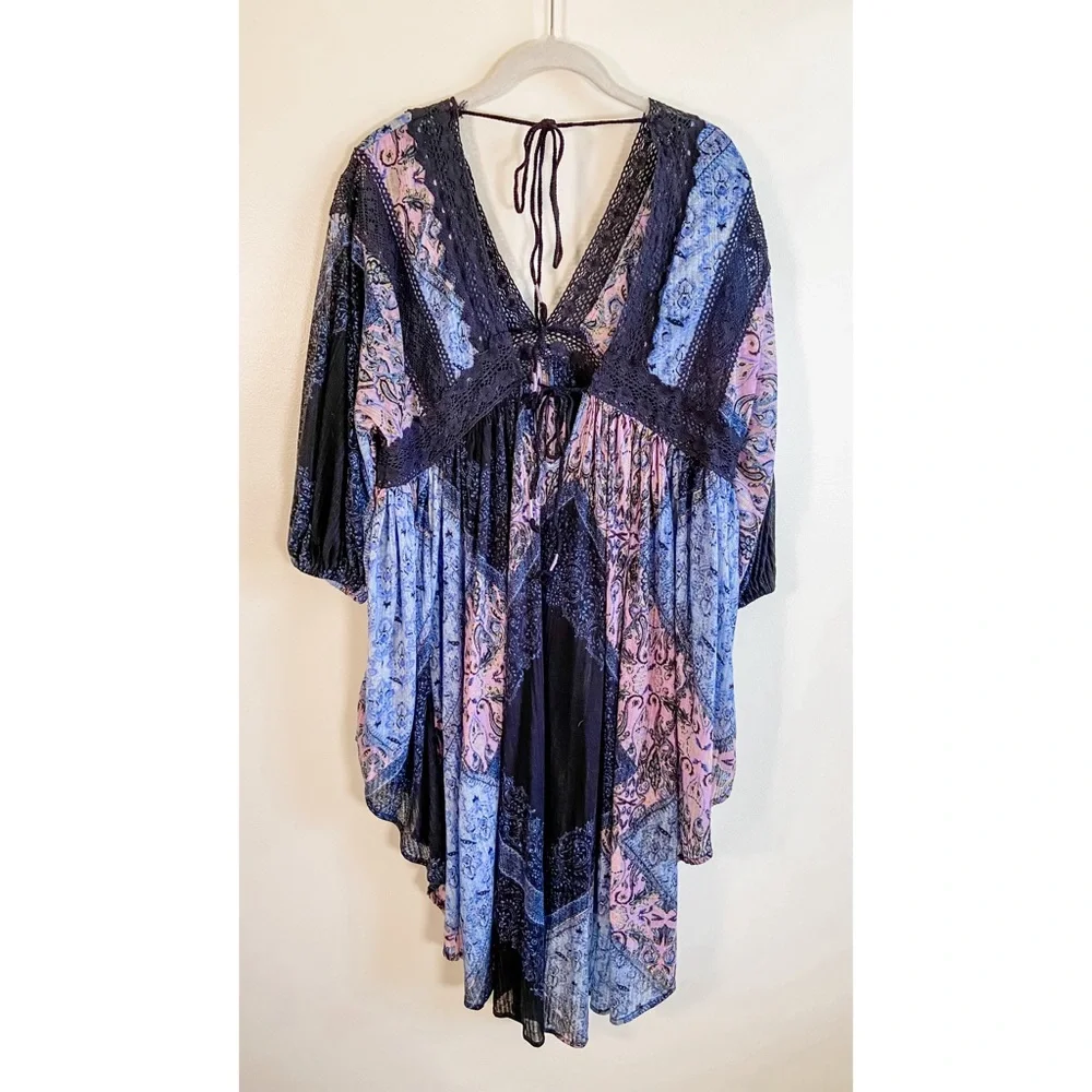 Free People Moon Child Lakeside Boho Tunic Dress - Picture 15 of 16